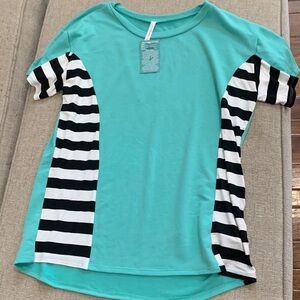 Striped Boutique Top